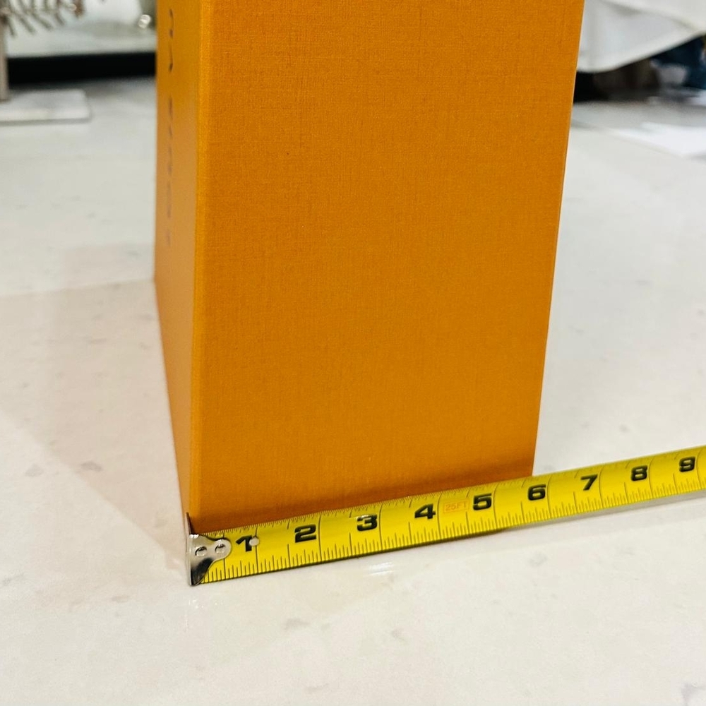 Empty Box Original Louis Vuitton Orange Branded Box - Picture 6 of 7